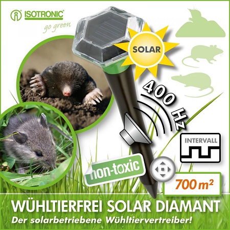 Отпугиватель кротов ISOTRONIC 