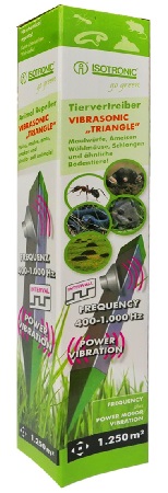 Отпугиватель кротов и змей ISOTRONIC 