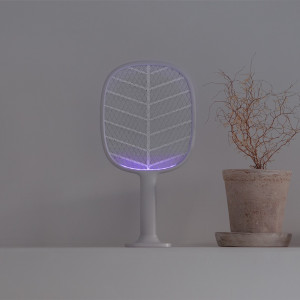 Мухобойка электрическая 2 в 1 Xiaomi SOLOVE Electric Mosquito Swatter (P2+ Grey RUS) с режимом электрической ловушки