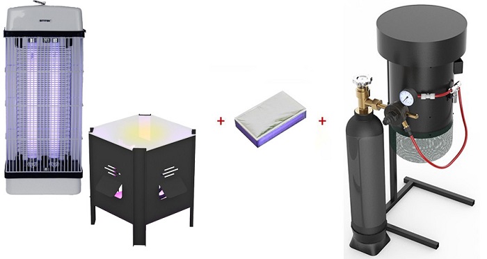 Вы можете использовать данную приманку не только с установкой   "GRAD BLACK G2", но и с другими уничтожителями насекомых