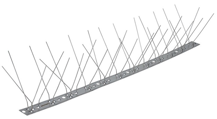 Полностью металлические противоприсадные шипы от птиц "SITITEK Барьер-Премиум 3М"